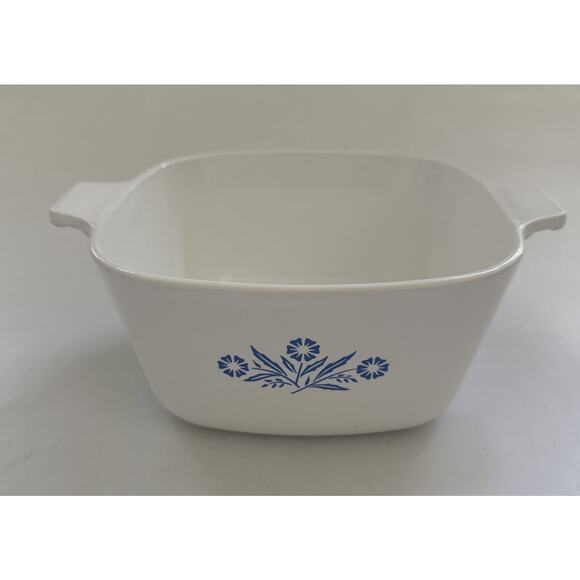 Vintage Corning Ware Blue Cornflower Casserole Dish P-1 3/4-B MCM USA Made - Picture 1 of 14